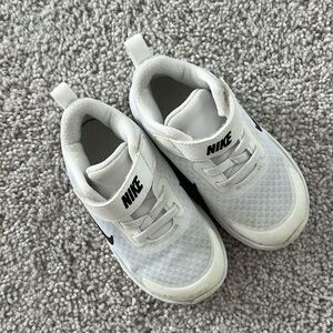 White Nike toddler sneakers